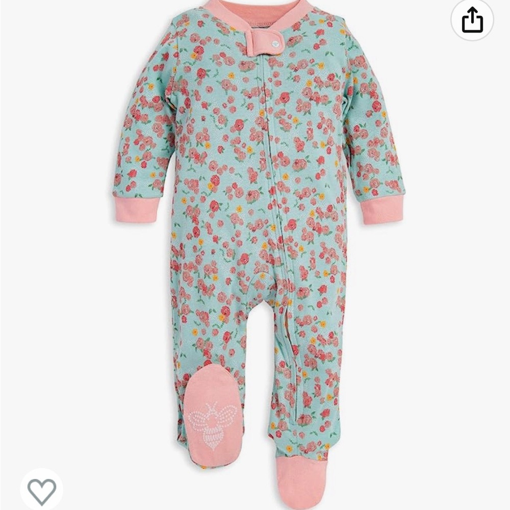 Burt’s bees baby pajamas